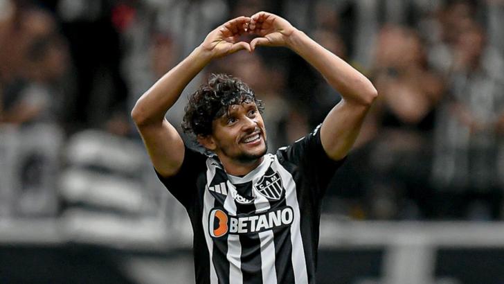 Atletico Mineiro's former Nottingham Forest midfielder Gustavo Scarpa
